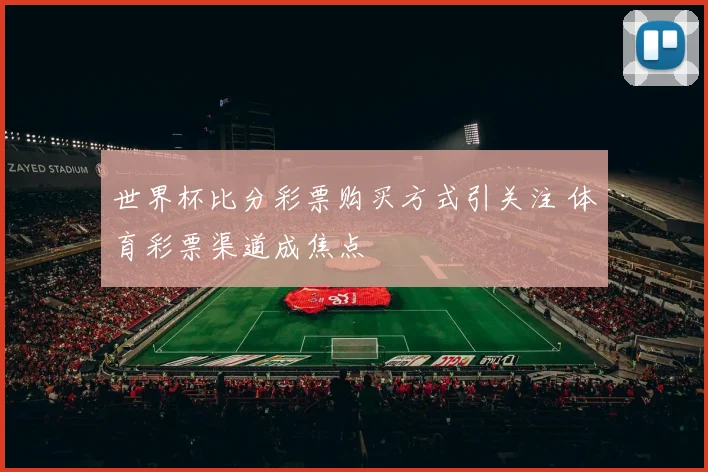 世界杯比分彩票购买方式引关注 体育彩票渠道成焦点